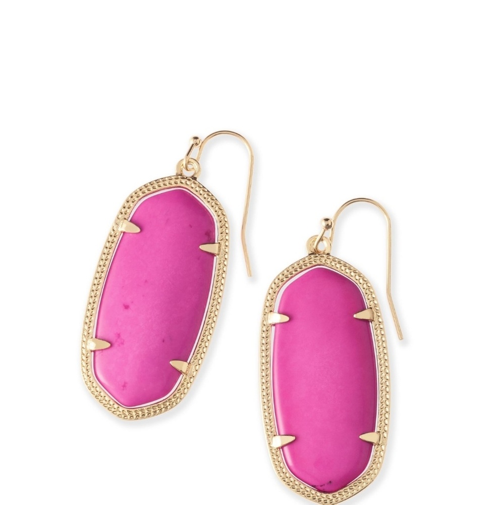 Kendra Scott Elle Magenta/Gold